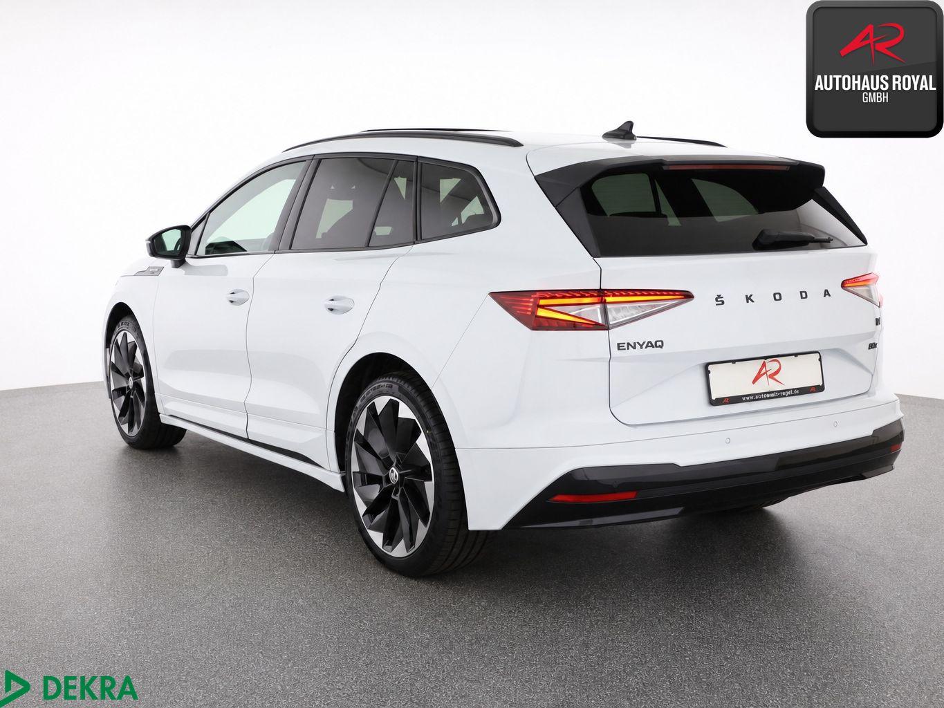 Skoda Enyaq 80 4x4 SPORTLINE MATRIX,WÄRMEPUMPE,HUD,21Z