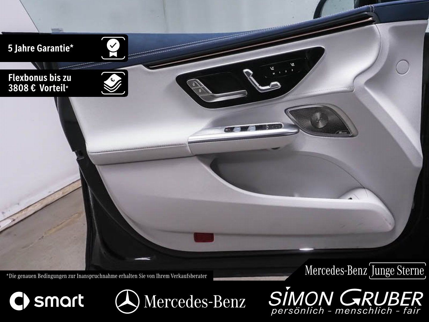 Fahrzeugabbildung Mercedes-Benz EQE 43 4M AMG Massage Sitzklima Pano AHK Mod 25