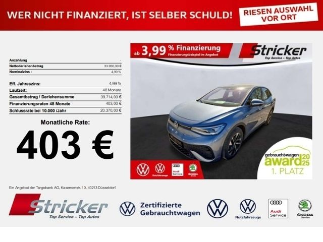 VW ID.5 Pro Performance 150/77 403,-ohne Anzahlung