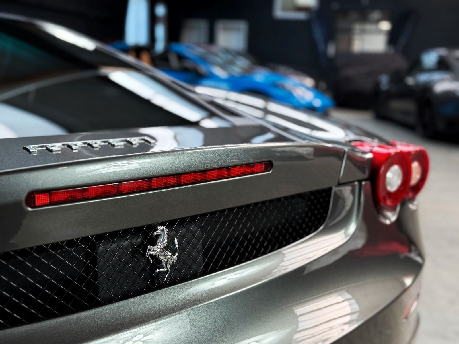 Fahrzeugabbildung Ferrari F430 F1 + Grigio Silverst. + 2.Hand + Scheckheft