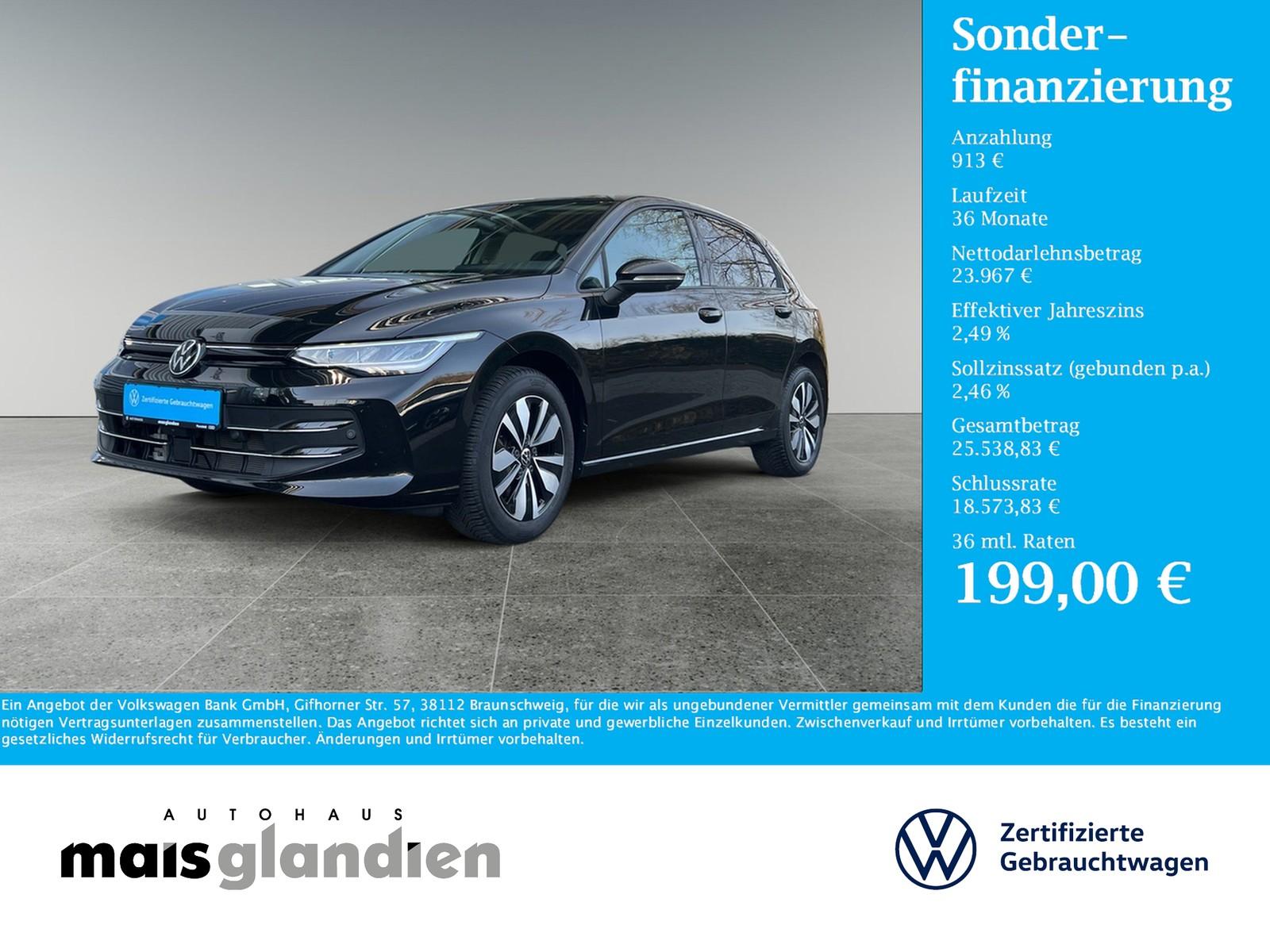 Volkswagen Golf VIII Lim. 1.5 TSI Goal Kamera ACC Side LED