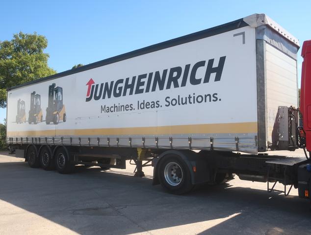 Schmitz Cargobull ca 92 m3 Bordwandsider prelată culisantă Edscha
