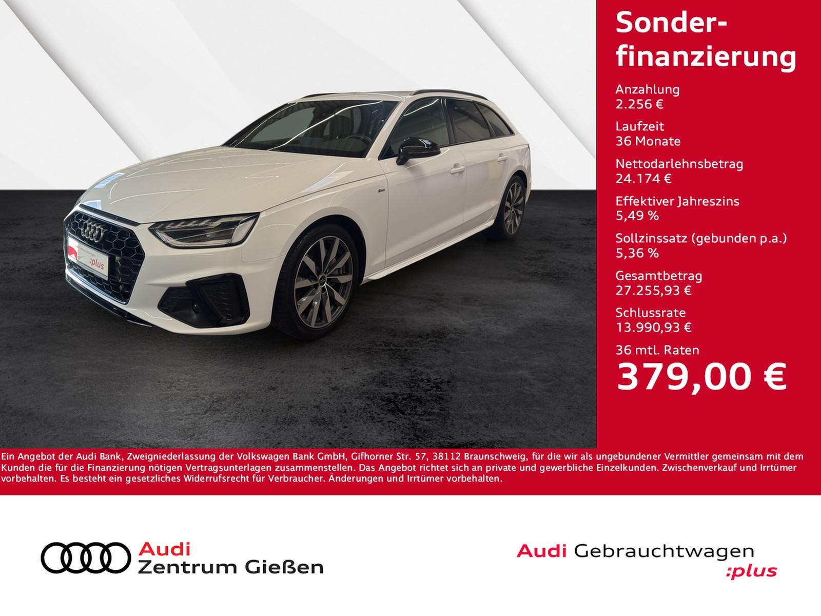 Audi A4 Avant 40 TDI S-tronic S line Black Navi Kamer