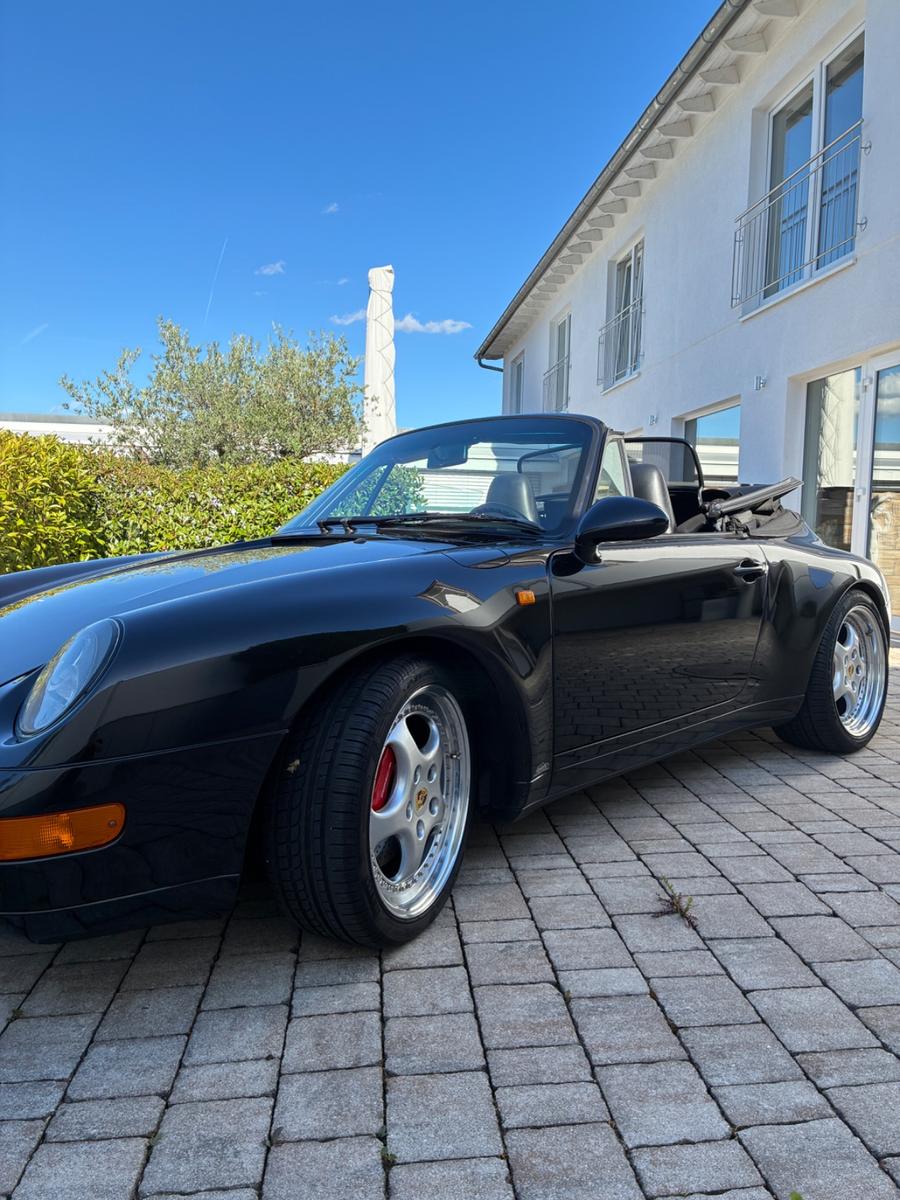 Porsche 911 993 Carrera Cabriolet 1995 Schalter 139tkm  