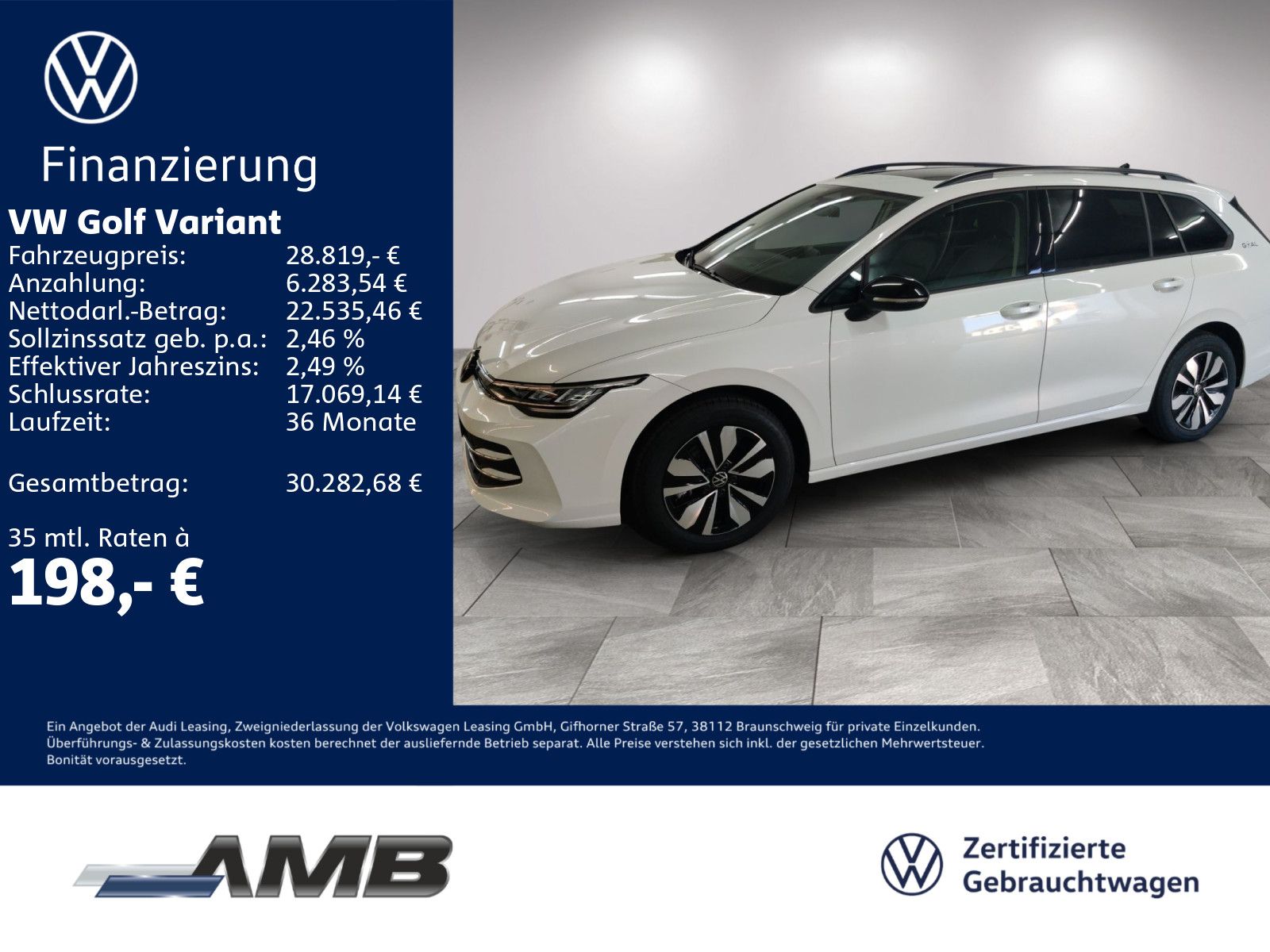 Volkswagen Golf Variant Goal 2.0 TDI AHK Pano Standh 10.30G foto 1