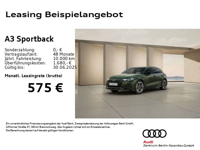 AUDI A3 Sportback 35 TFSI S line S tronic *ACC*R-CAM*