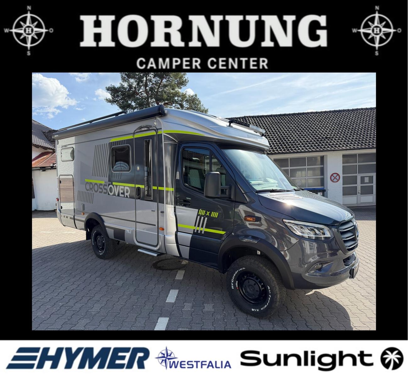 HYMER / ERIBA / HYMERCAR ML-T CrossOver 570 Winterpaket TV Leder 