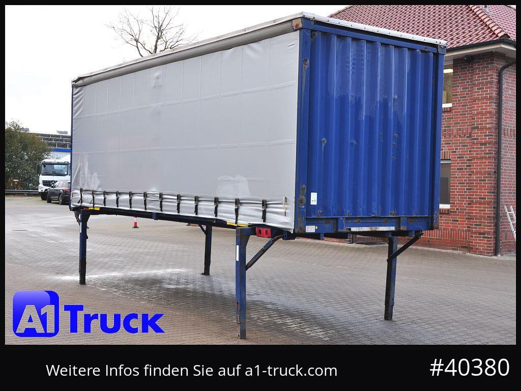 Krone  7.45  BDF Wechselbrücke, Schiebeplane