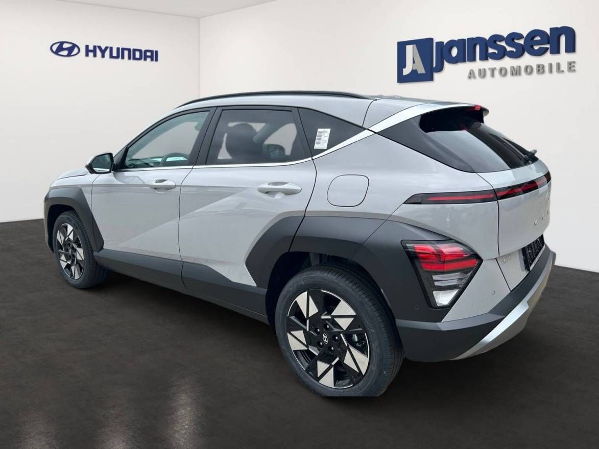 Fahrzeugabbildung Hyundai KONA 1.6 T-GDI (150 PS) Prime Teilleder, Navi, L