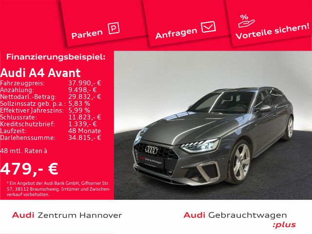 Audi A4 Avant 40 TFSI S line Leder virtual Cockpit Pa