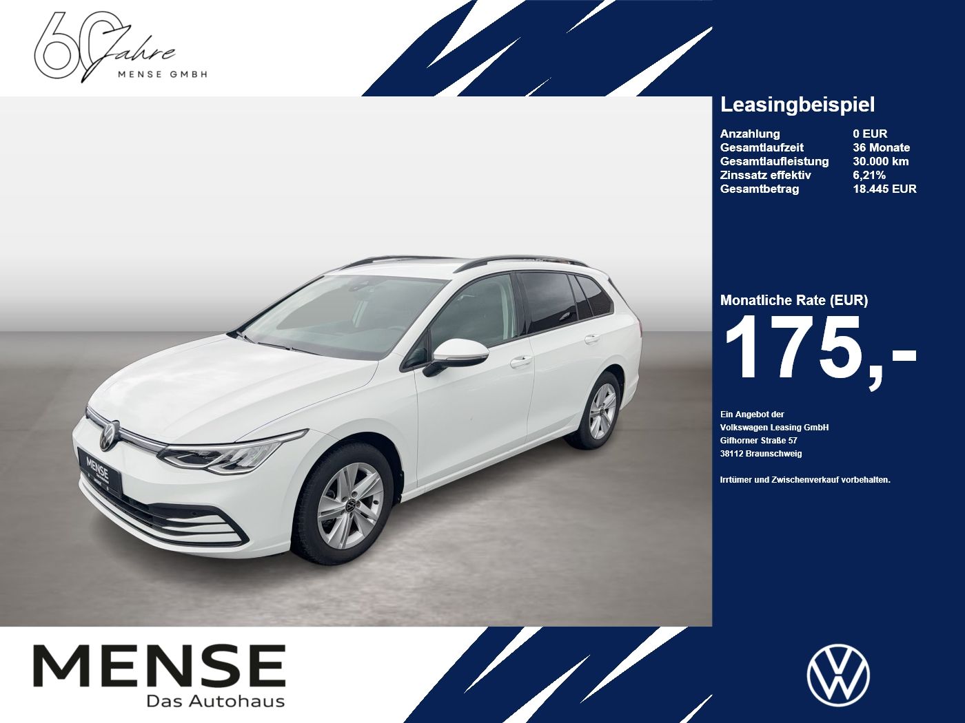 Volkswagen Golf VIII Variant 1.5 eTSI DSG Life CarPlay ACC