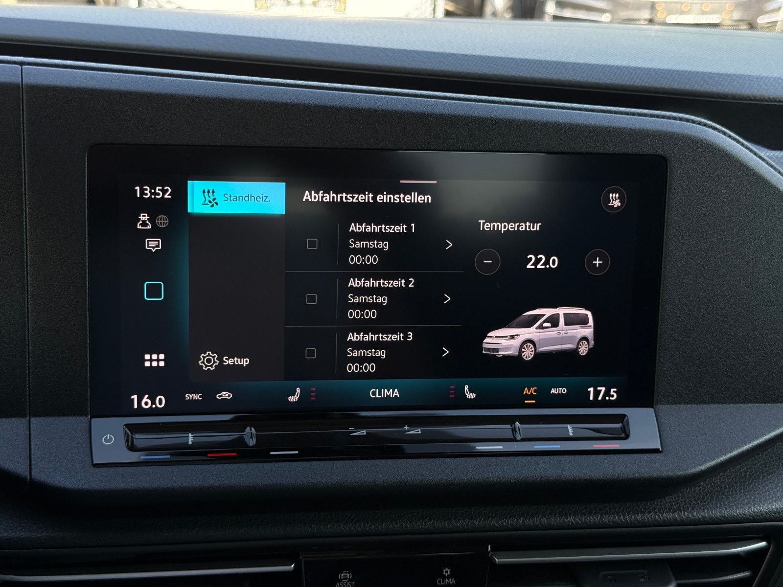 Fahrzeugabbildung Volkswagen Caddy Goal 2.0 TDI DSG ACC AHK Navi LED Sthz Kam
