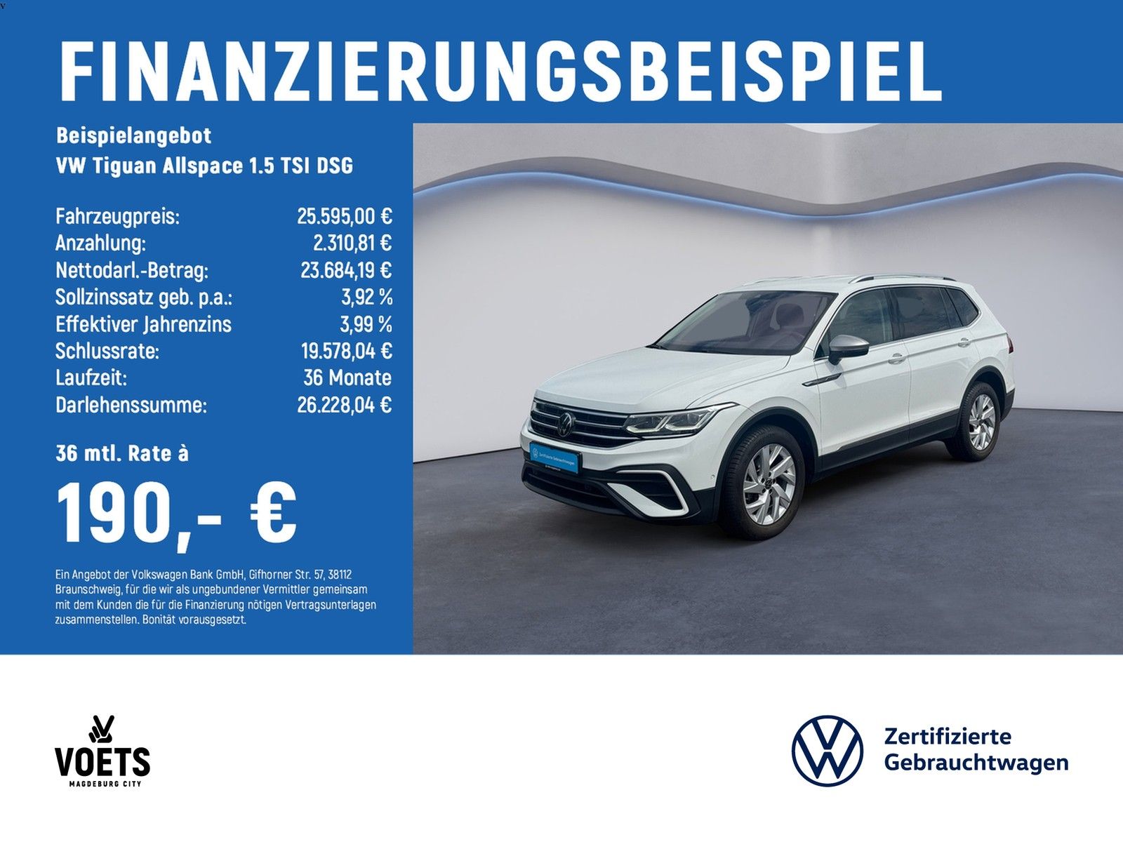 Volkswagen Tiguan Allspace 1.5 TSI DSG Life MATRIX-LED+NAVI