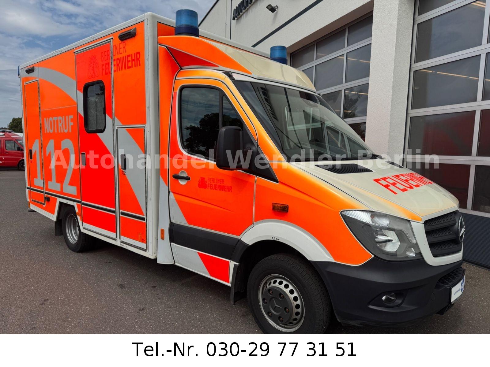 Mercedes-Benz Sprinter 516 CDI RTW Fahrtec Koffer & Fahrtrage