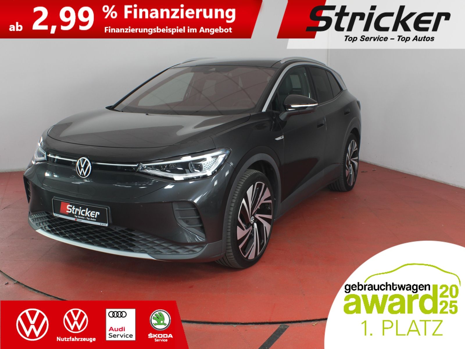 Volkswagen ID.4 1st Max 150/77 356,-ohne Anzahlung Pano AHK foto 2