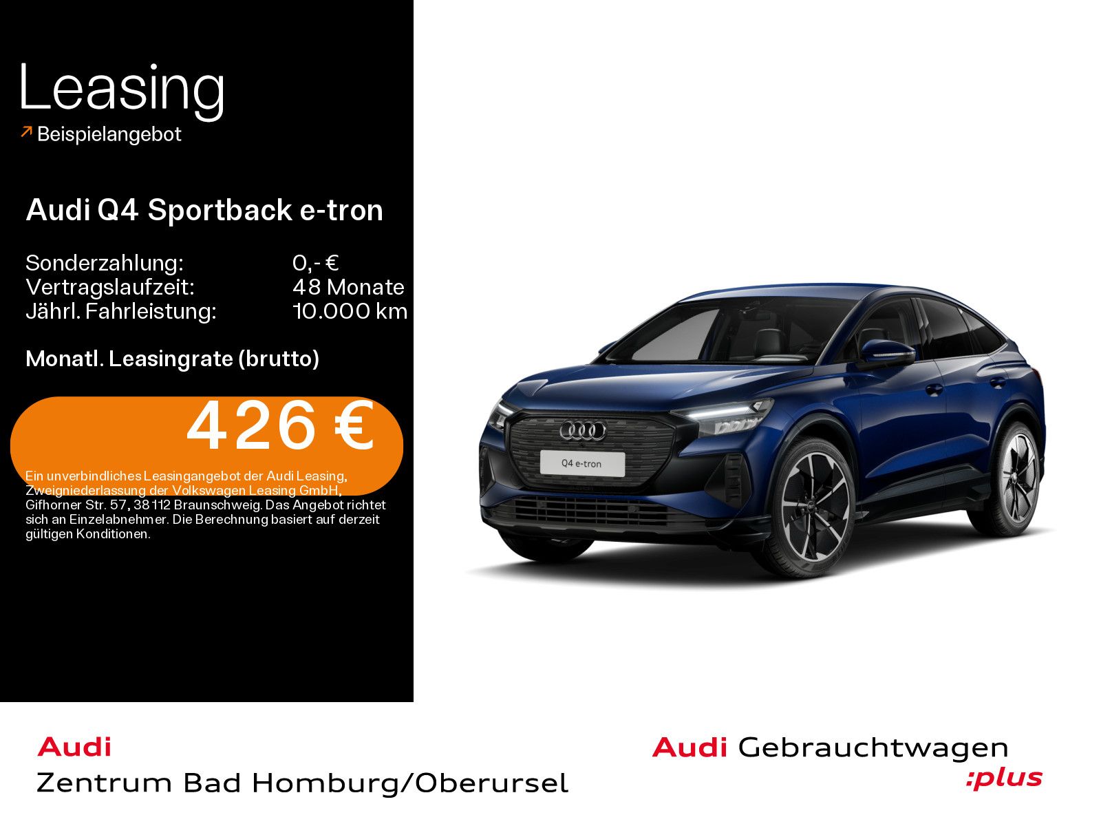 Audi Q4 Sportback e-tron 45*Navi*LED*Alu*AHK*PDC*Virt