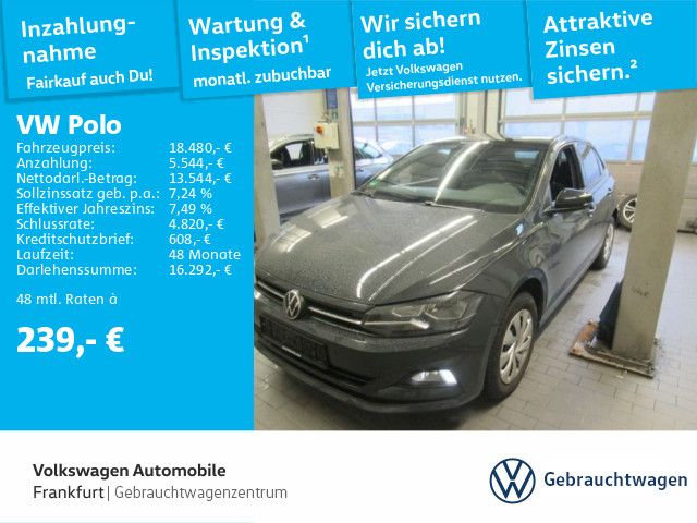 Volkswagen Polo 1.0 TSI DSG Active Einparkhilfe 16"Alu