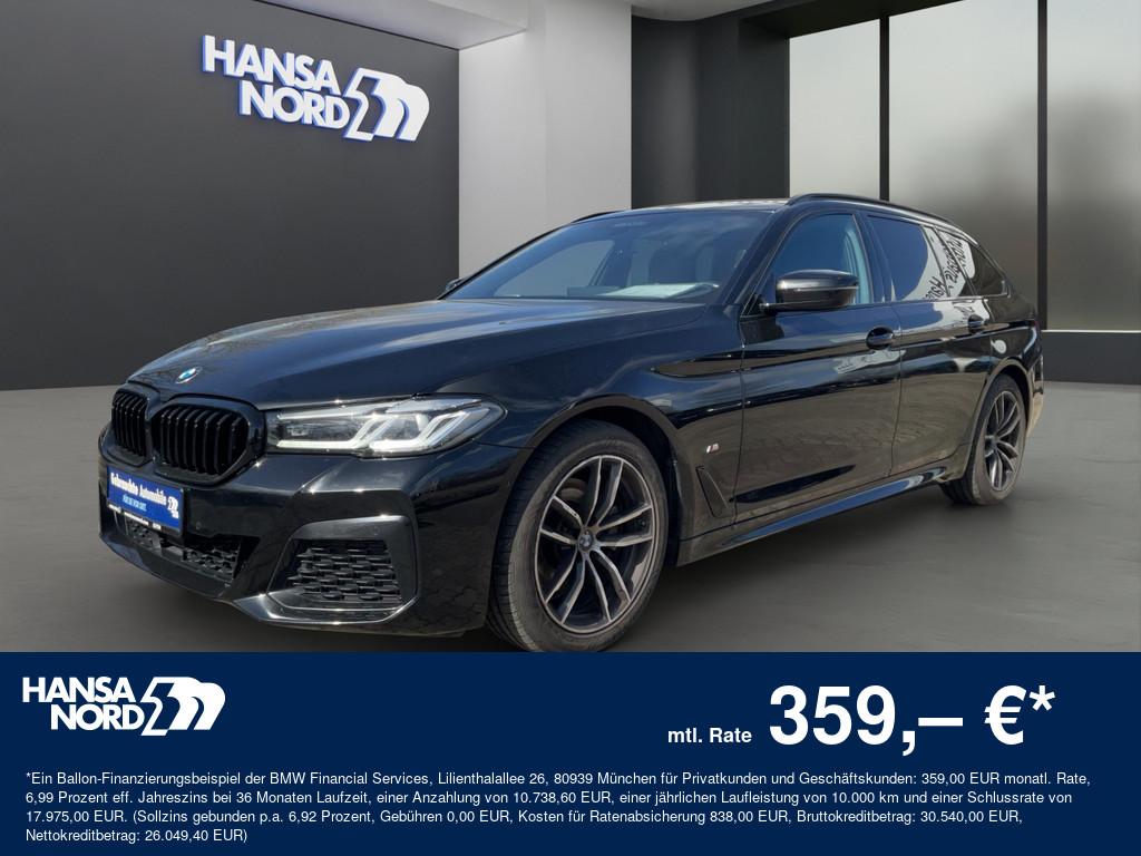 BMW 520d T. M-SPORT LED NAVI HUD KAMERA PDC 18" AHK