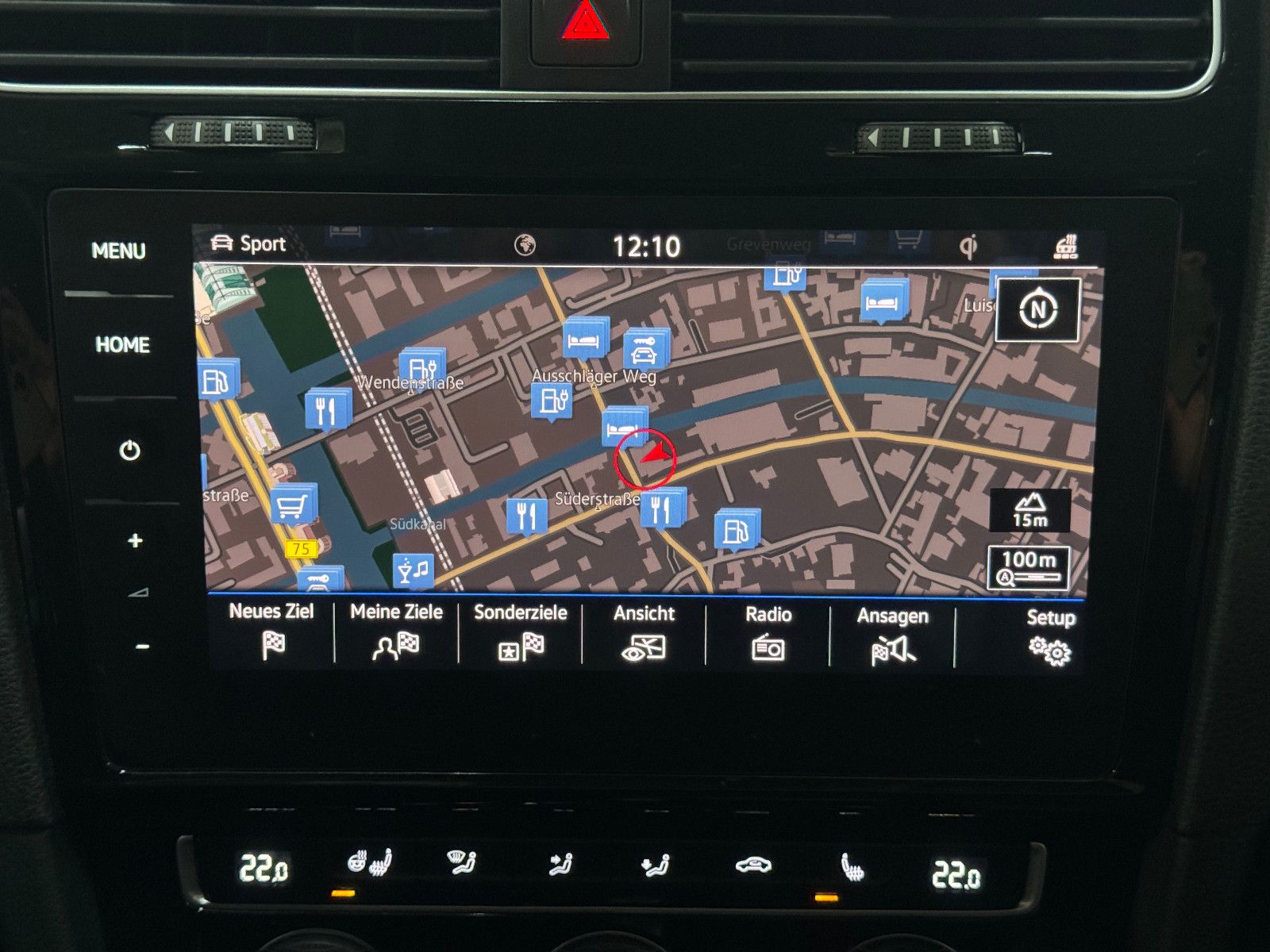 Fahrzeugabbildung Volkswagen Golf VARIANT 2.0 TDI DSG R-LINE SPORTPAKET VOLL