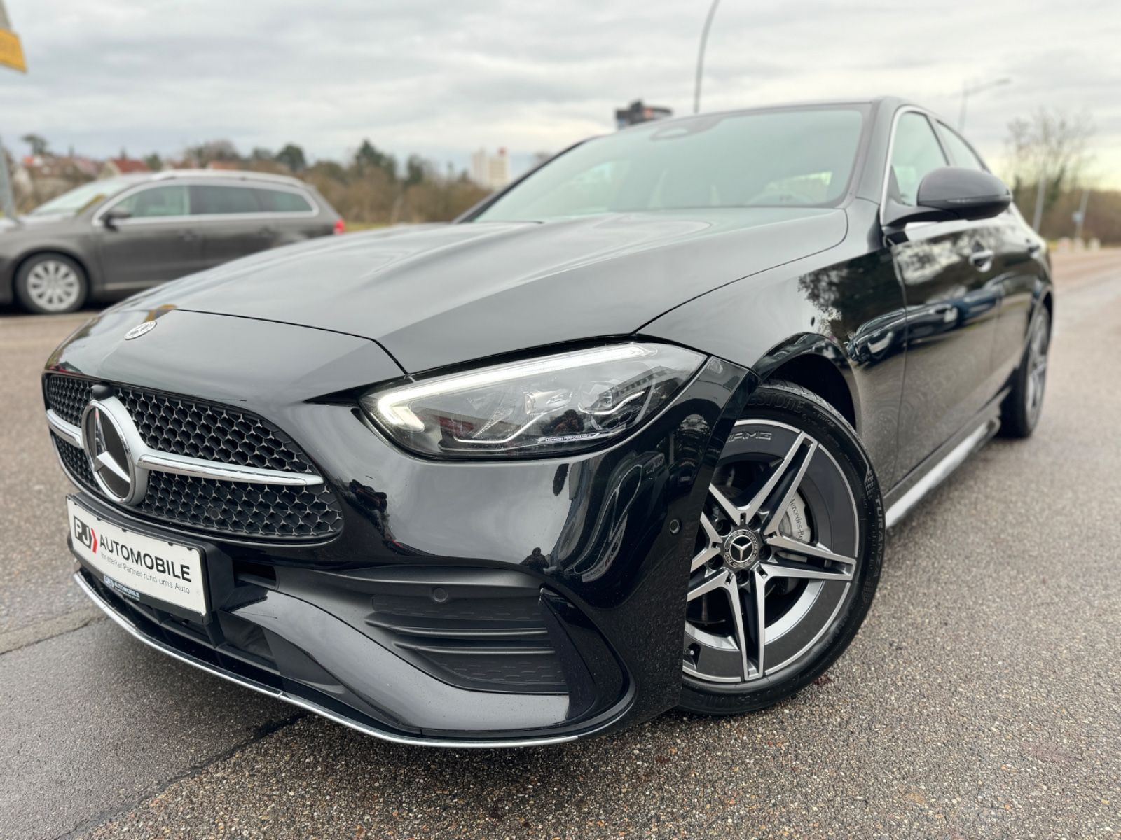 Mercedes-Benz C 200 d Lim. AMG-Line Navi LED Kamera Leder 1.H