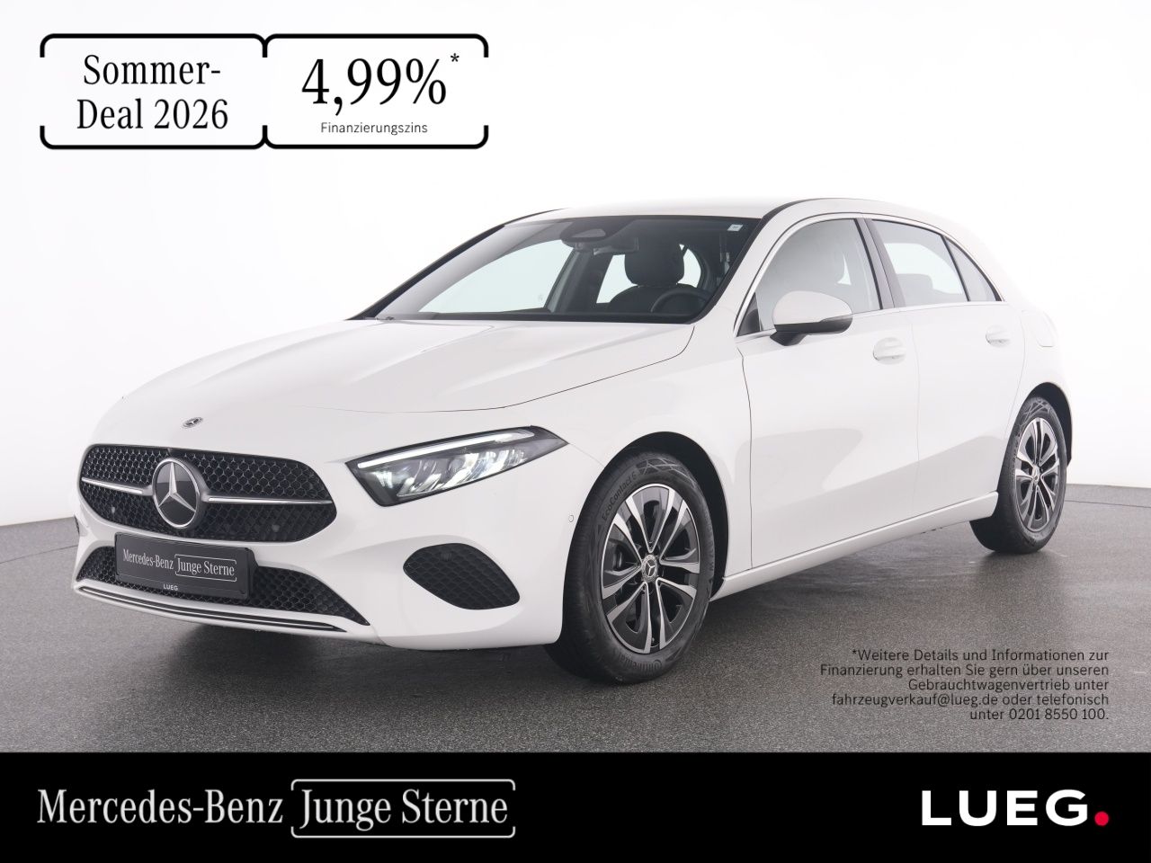 MERCEDES-BENZ A 200 Progressive+NavPrem+LED-HP+SpurAss+SHZ+RFK