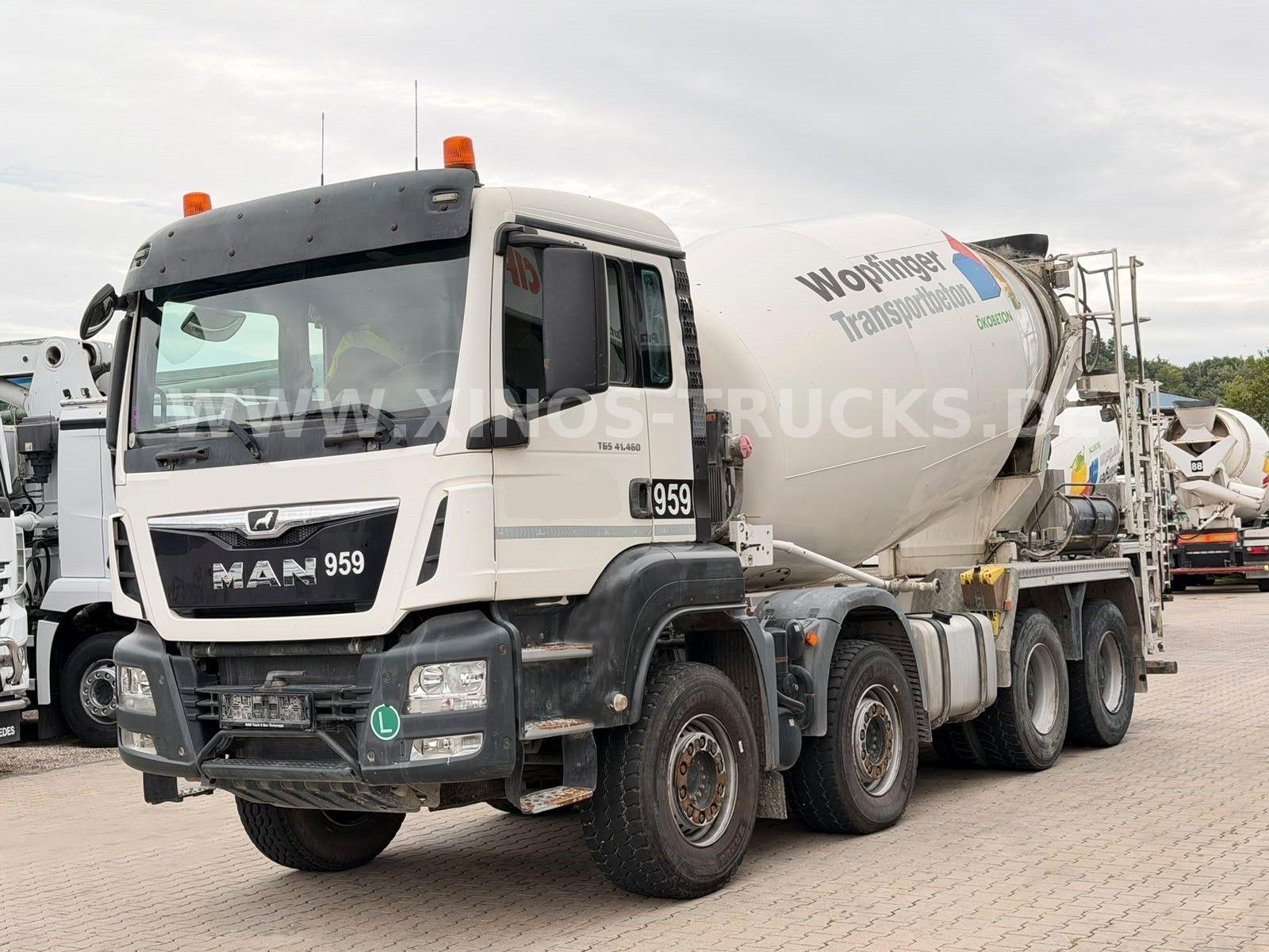 MAN TGS 41.460 8X4 STETTER 10M3 AP-Achsen