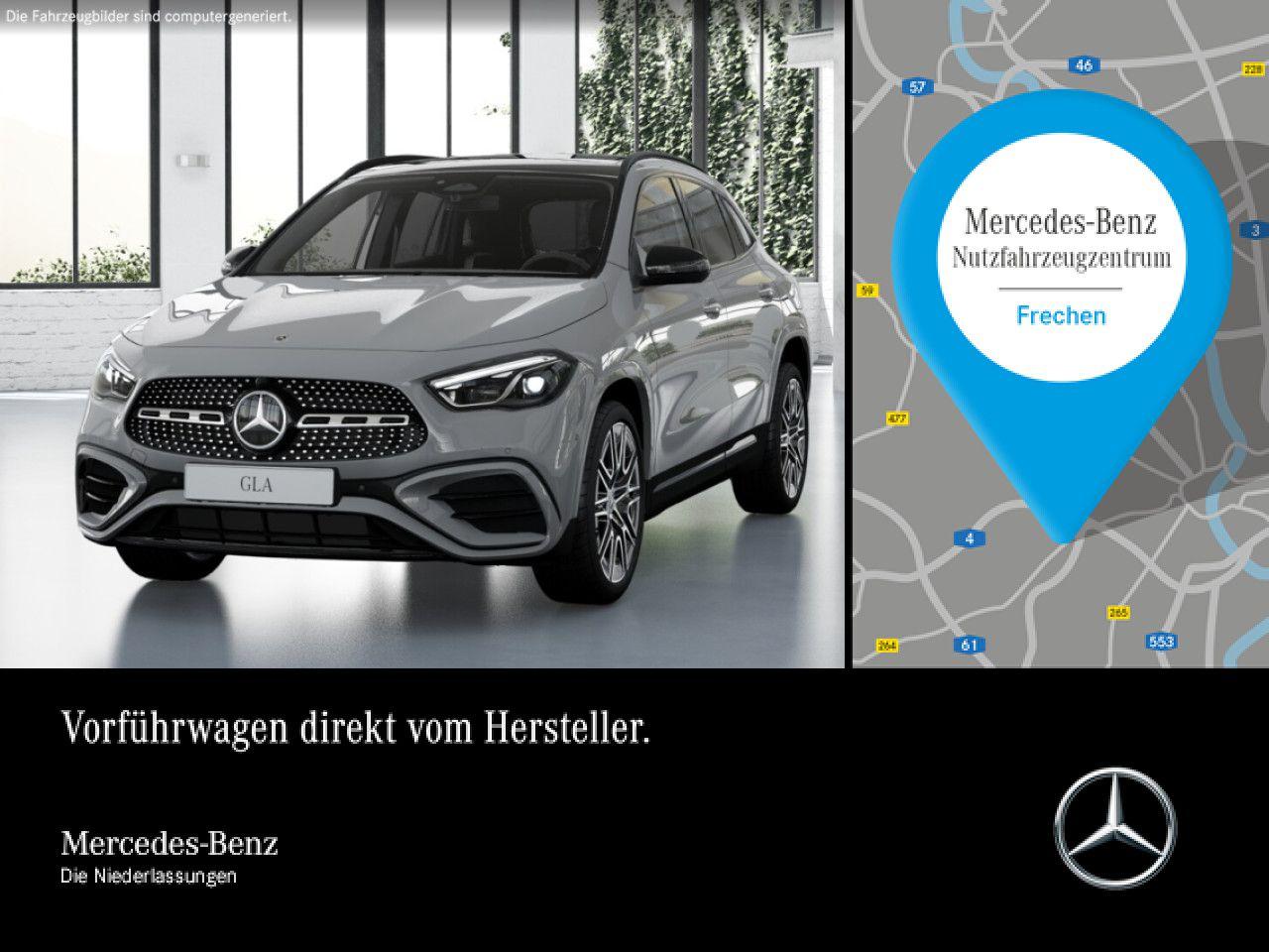 Mercedes-Benz GLA 180 AMG+NIGHT+PANO+AHK+MULTIBEAM+KAMERA+7G