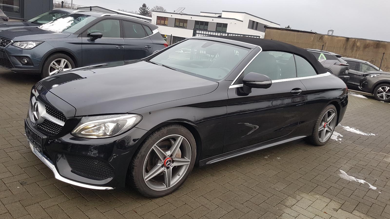Mercedes-Benz C 180 Cabrio,AMG LINE,LEDER,KLIMA,NAVI,TGEMPOMAT