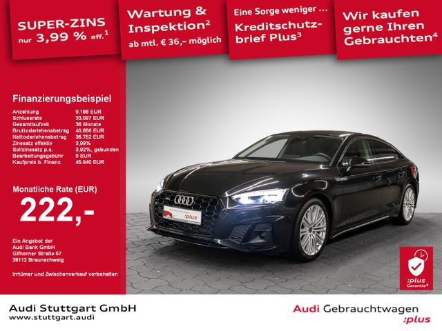 Audi A5 Sportback S line 40 TFSI quattro S tronic VC