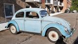 Volkswagen Käfer Standard Brezel selten! - blaue Volkswagen Käfer