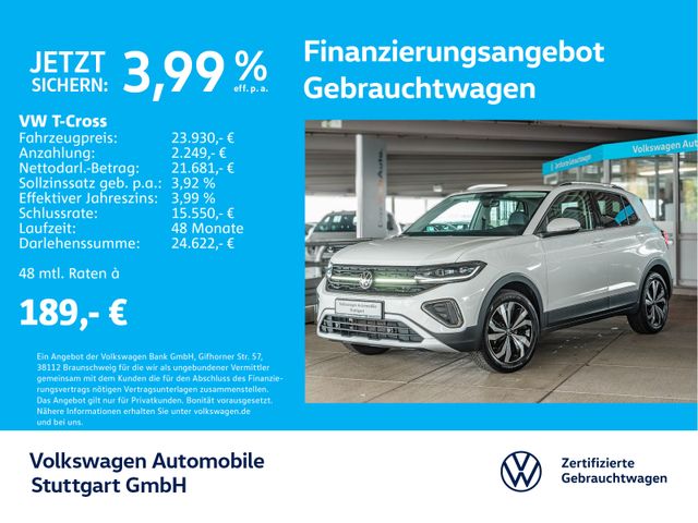 Volkswagen T-Cross Style 1.0 TSI DSG Navi LED PDC SHZ