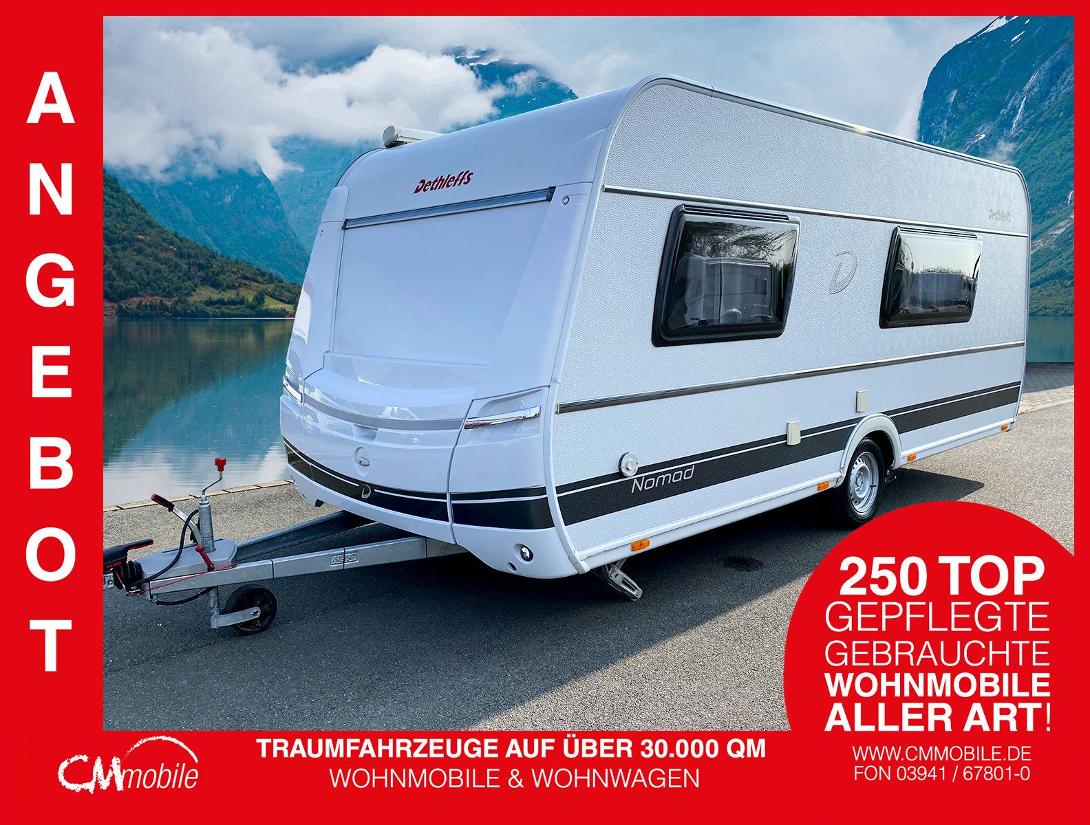 Dethleffs
 Nomad 490 EST - Raumbad - Einzelbetten -
