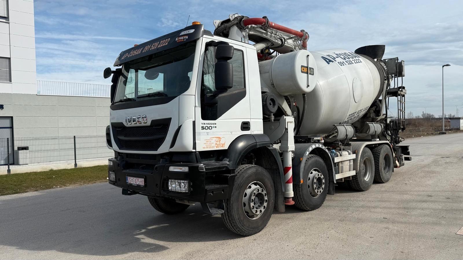 Iveco TRAKKER AD410T50 Betonpumpe CIFA MK 28L