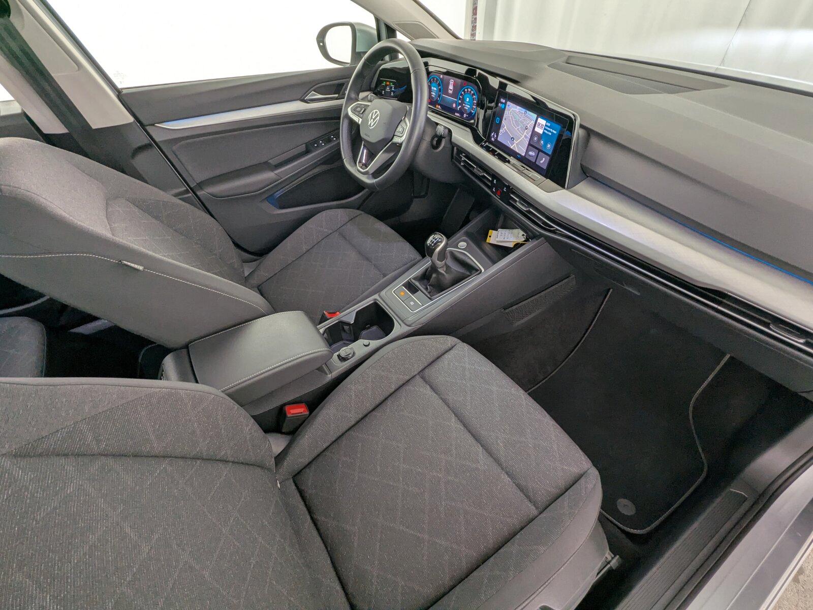Volkswagen Golf VIII 1.0 TSI Life OPF LED+NAVI+SHZ+RFK+SPUR, миниатюра 10