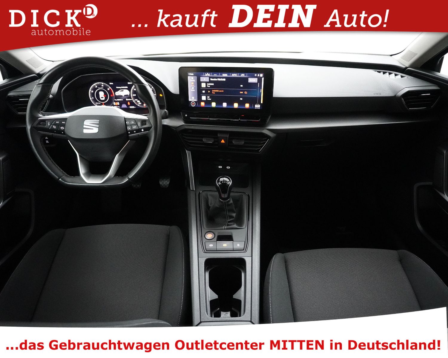 Fahrzeugabbildung SEAT Leon ST 2.0d Referen NAV+VIRTU+LED+SHZ+TEMP+SPUR