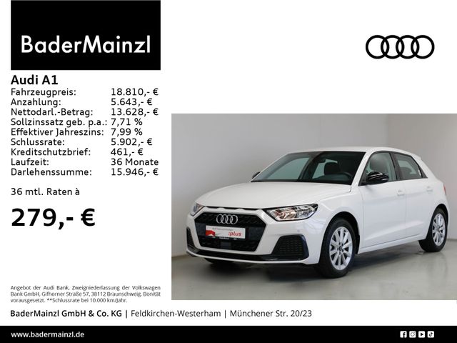 Audi A1 25 TFSI Virtual SHZ Kam.