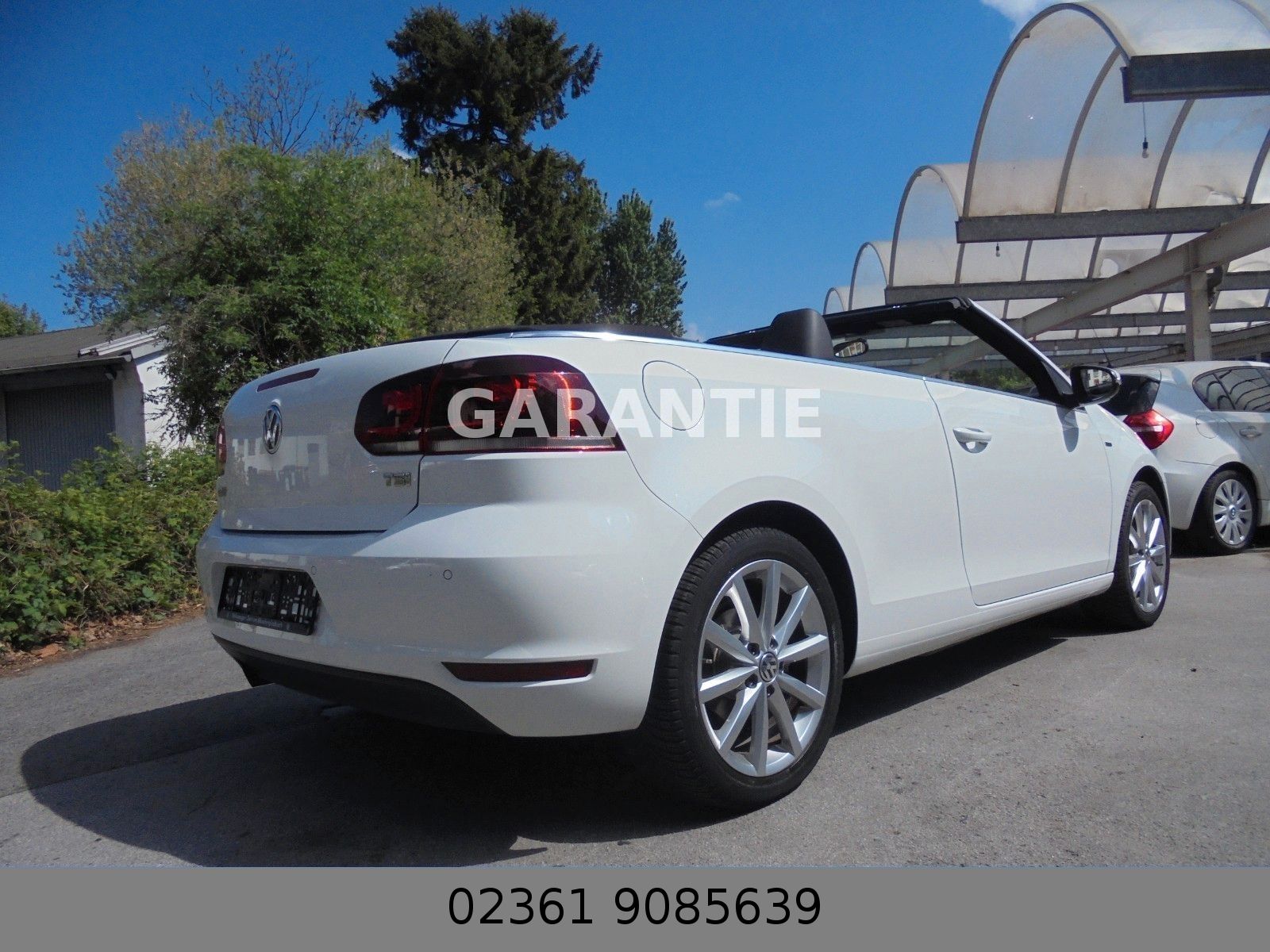 Fahrzeugabbildung Volkswagen Golf VI Cabriolet Lounge Klima/Leder/Shz/Navi/
