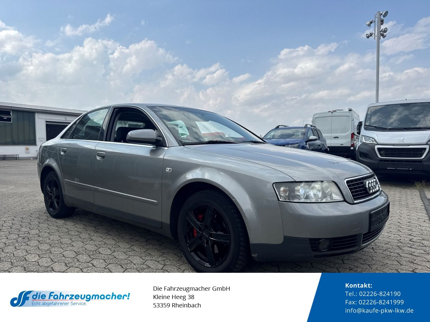 Fahrzeugabbildung Audi A4 2.0 Klimaautom Alu el.SP Spieg. *EXPORT