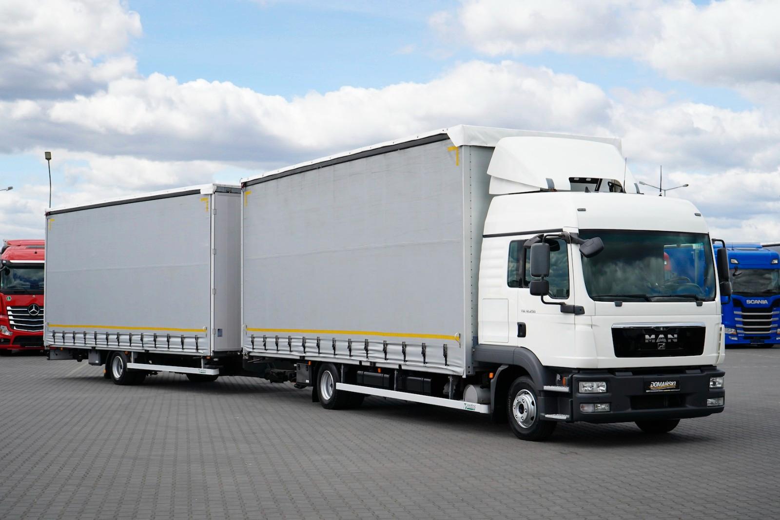 MAN TGL / 12.250 / E 5 / ZESTAW PRZEJAZDOWY 120 M3 /