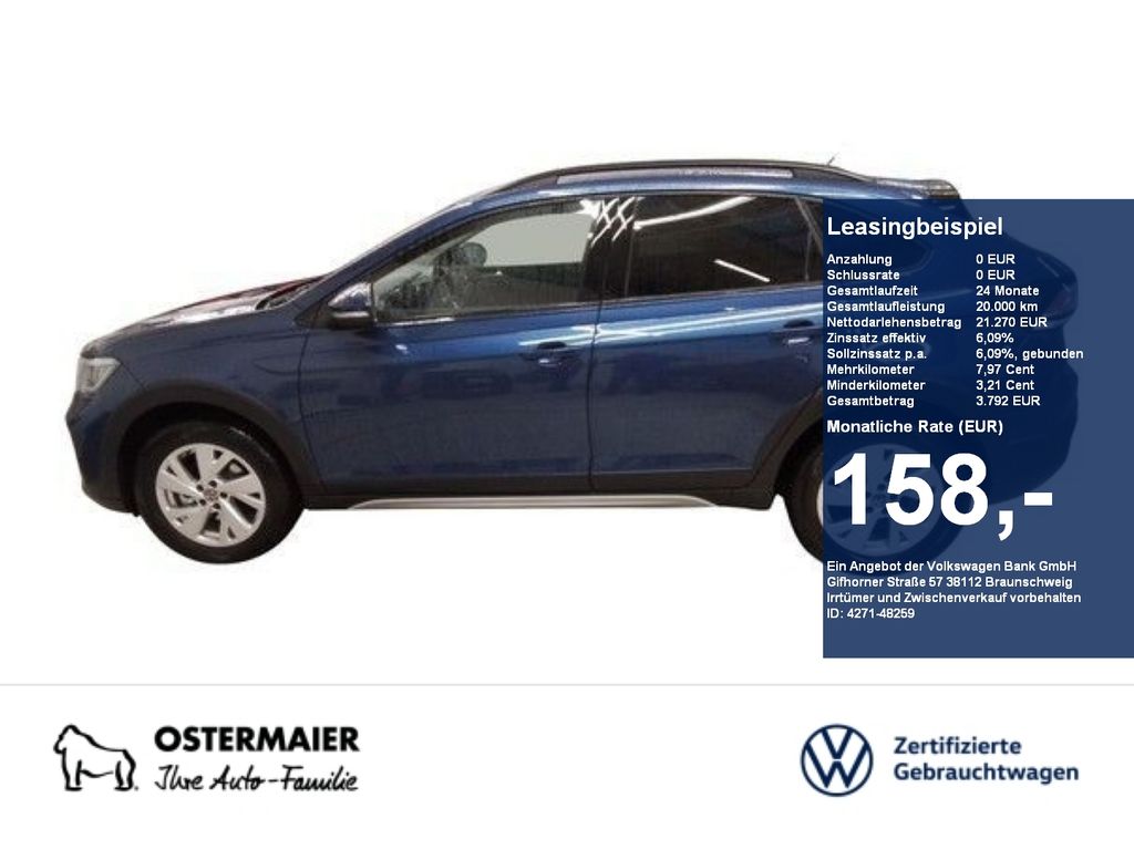 Volkswagen Taigo LIFE 1.0TSI 95PS 5J-G.KAMERA.NAVI+VC.LED.A