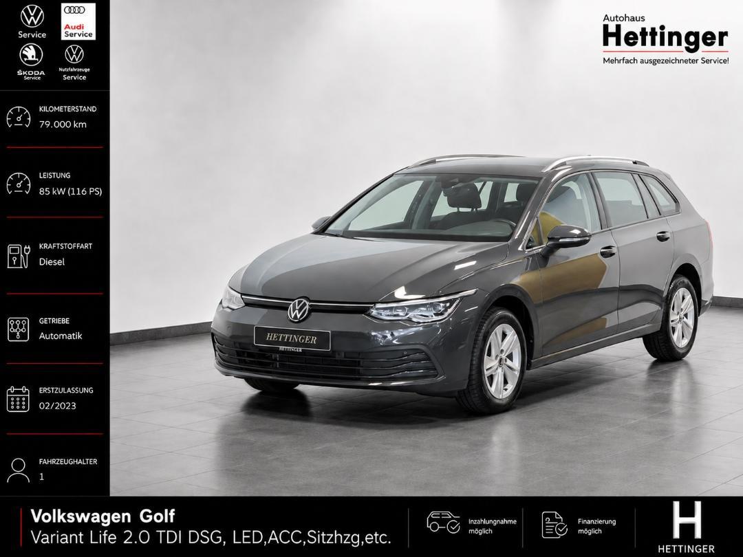 Volkswagen Golf Variant Life 2.0 TDI DSG, LED,ACC,Sitzhzg..