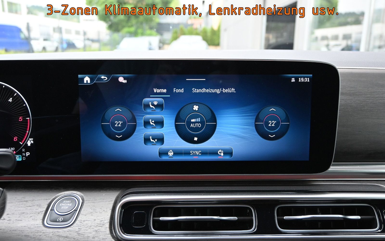 Fahrzeugabbildung Mercedes-Benz V 300 d 4Mat. Extralang AMG Line °AIRMATIC°STHZ°
