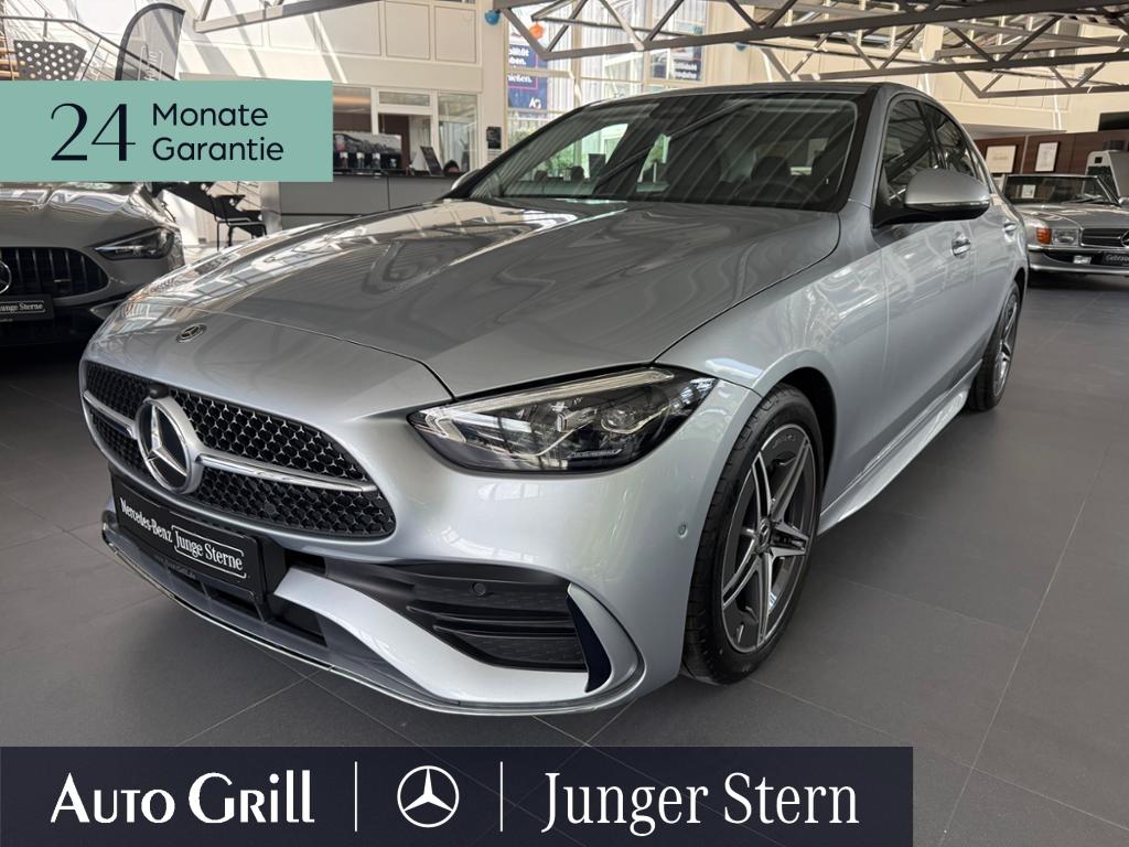Mercedes-Benz C 200 AMG Schiebedach HuD KeyGO 4xSitzhz Kamera