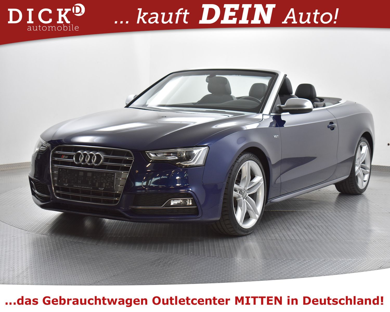 AUDI S5 Cabrio 3.0 TFSI Quatt MEMO+B&O+KAM+AHK+XEN+19 - Image 3