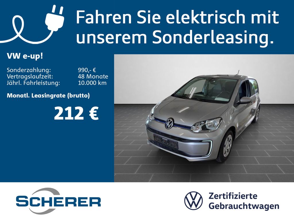 Volkswagen e-up! RearView CCS GRA SHZ