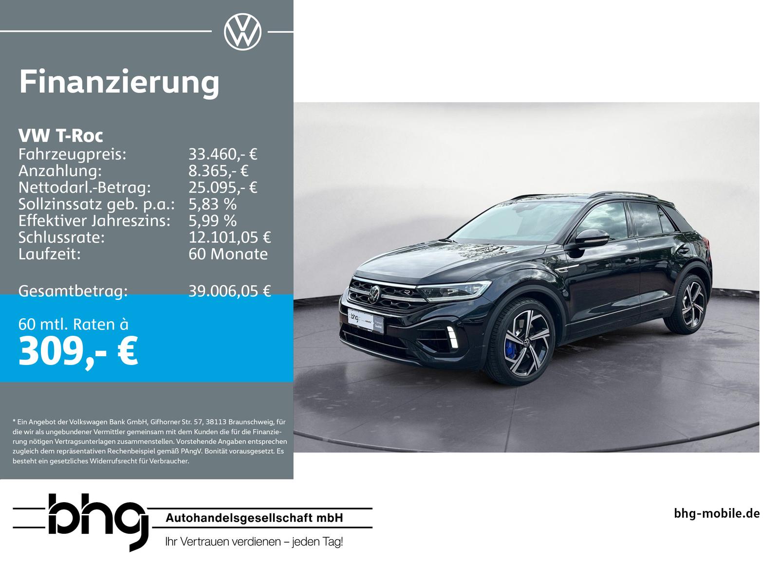 Volkswagen T-Roc R 2.0 TSI 4MOTION  2.0 TSI 4M 2.0 TSI 4MOT