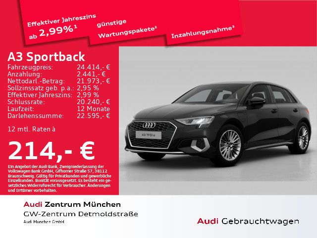 Audi A3 Sportback 40 TFSI e S tronic advanced Virtual