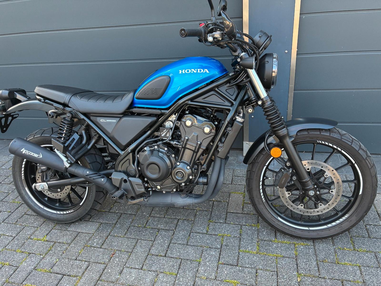 Honda CL500 A  Scheckheft