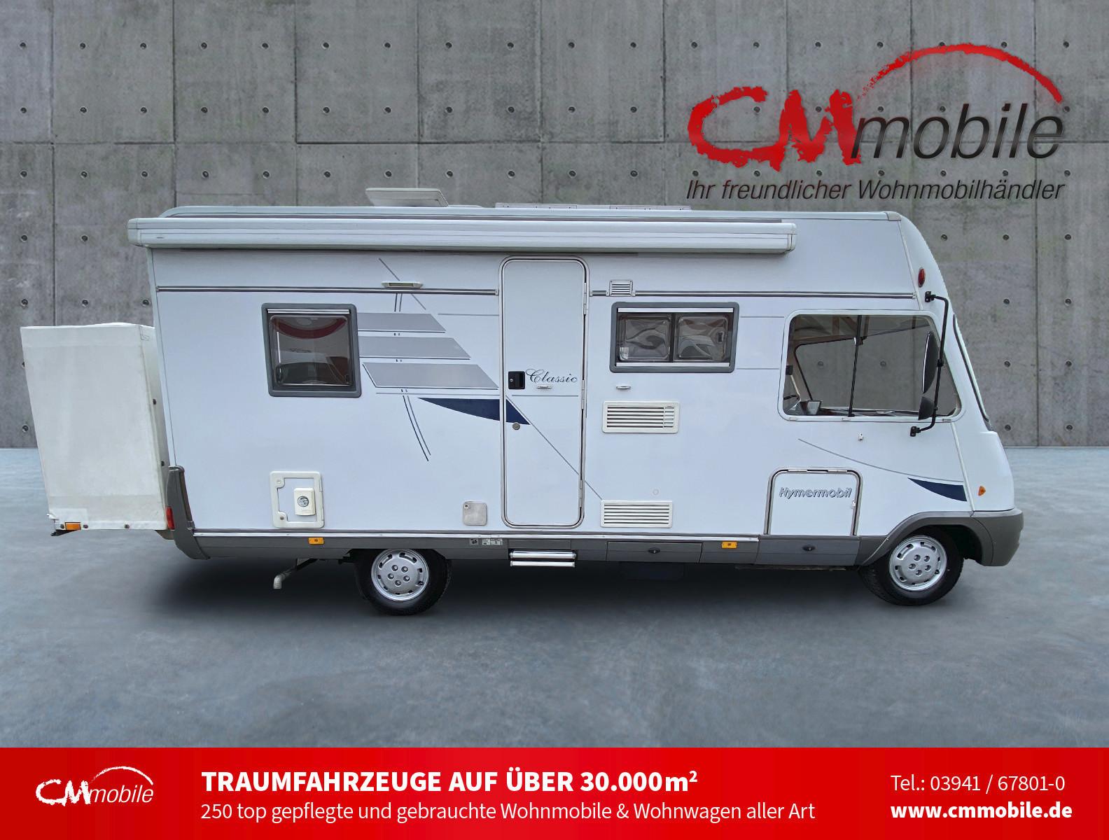 HYMER / ERIBA / HYMERCAR Classic BC 575 - Hub&Festbett -