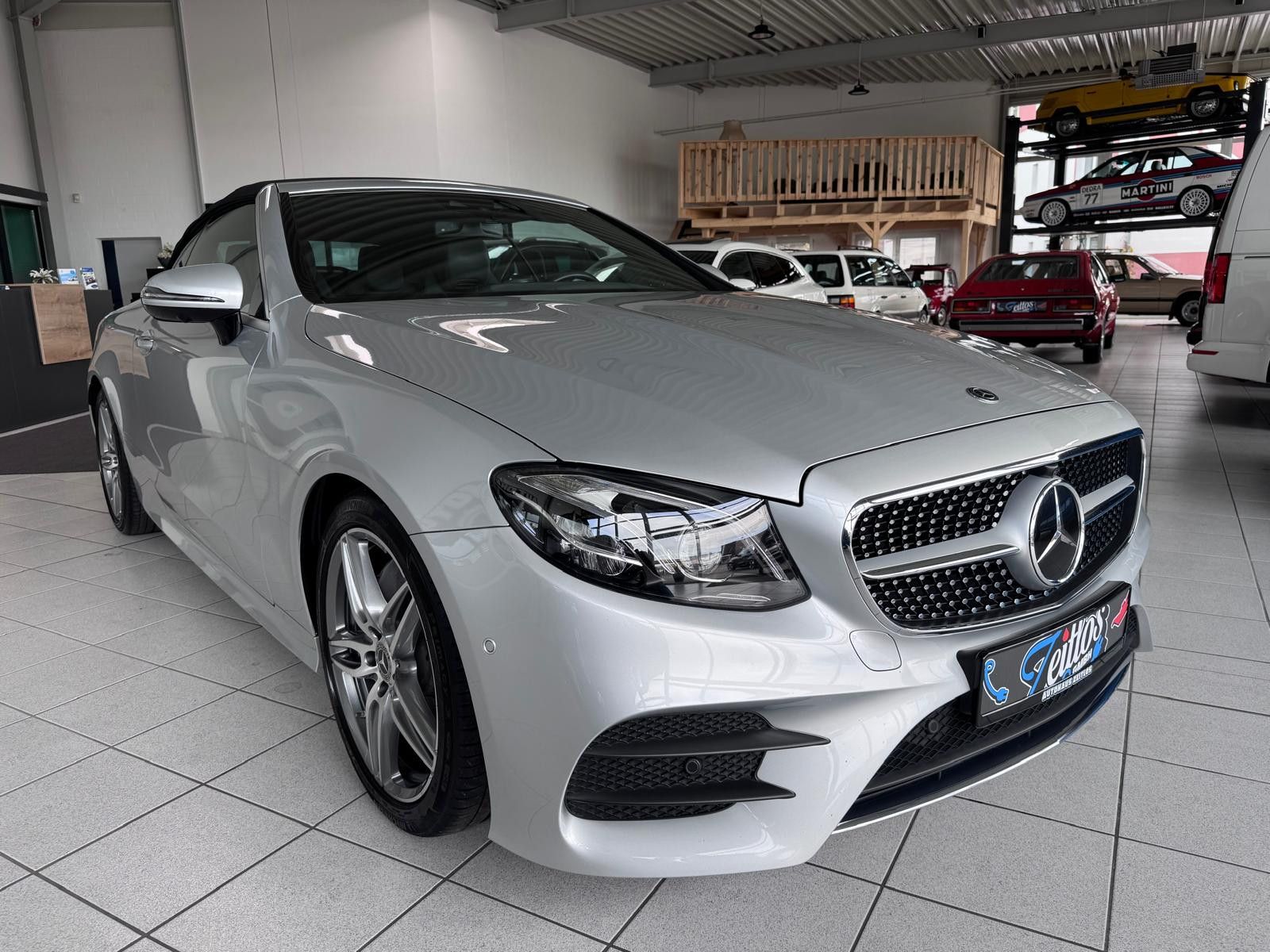 Mercedes-Benz E 300d Cabrio AMG LED AHK Multibeam CarPlay BT foto 3